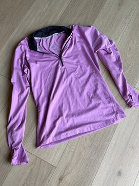 Nike Light Lavender Quarter-Zip Pullover